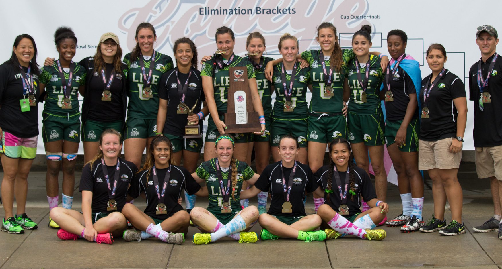 YSCRugby Womens Rugby News 2016 USA Rugby College 7s Life and Davenport crowned National Champions